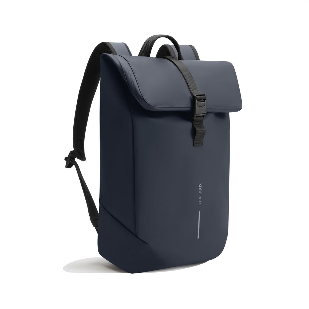 XDP706.26-25Urban wasserabweisender Flap-Top Rucksack_ navy blau