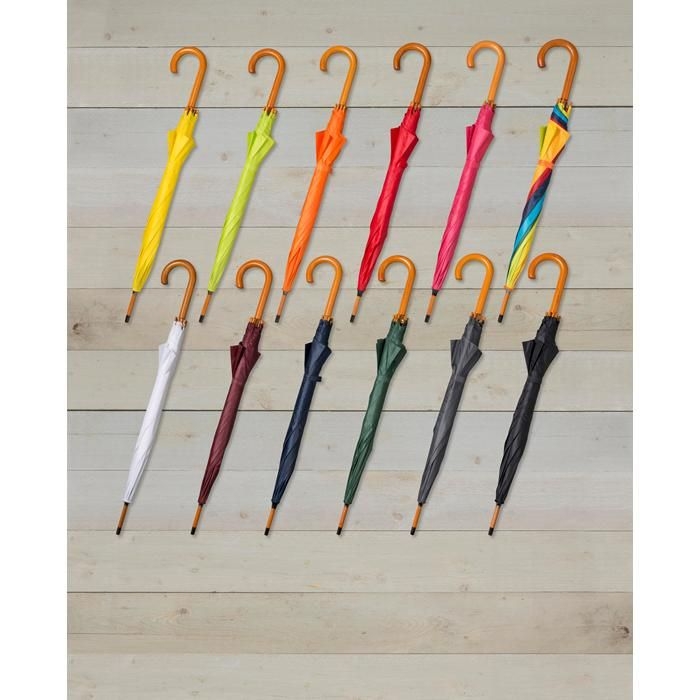 GI4070-01Automatik Stockschirm aus Polyester Kelly_ schwarz