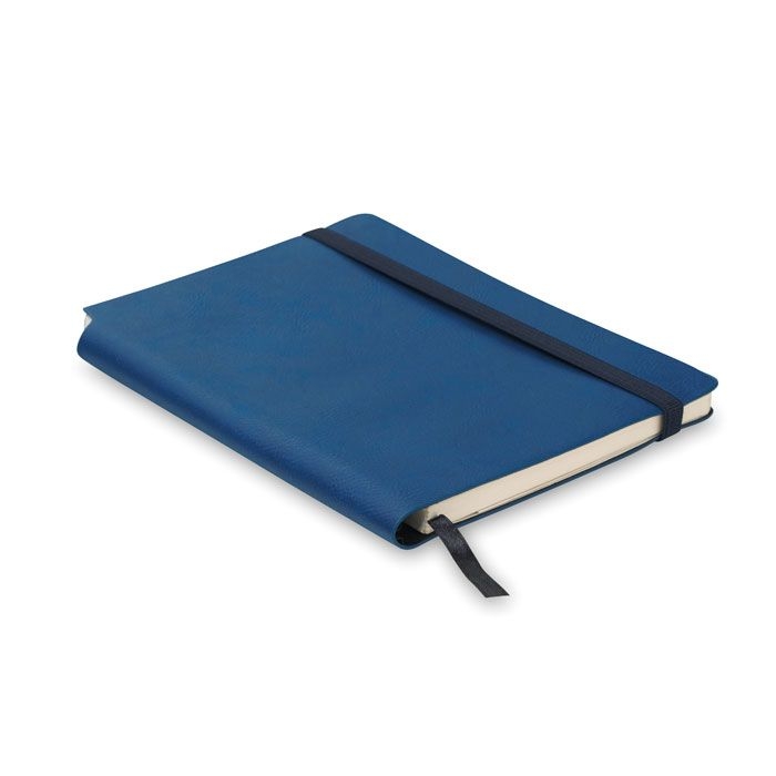 MO9108-04Softnote Notizbuch mit PU Cover_ blau