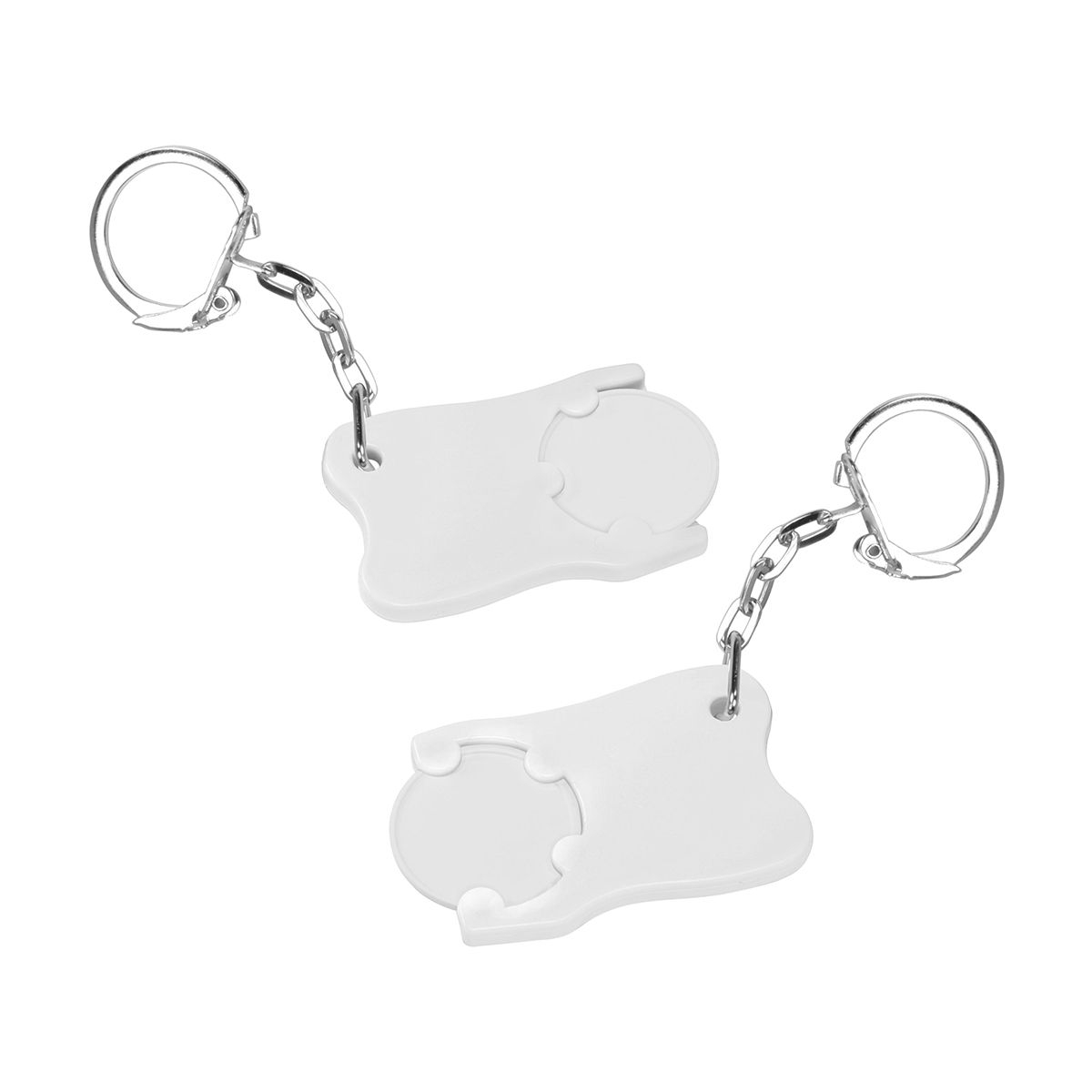 HE8287K-0-0Chiphalter mit 1€-Chip _Zahn_ weiss_ weiss