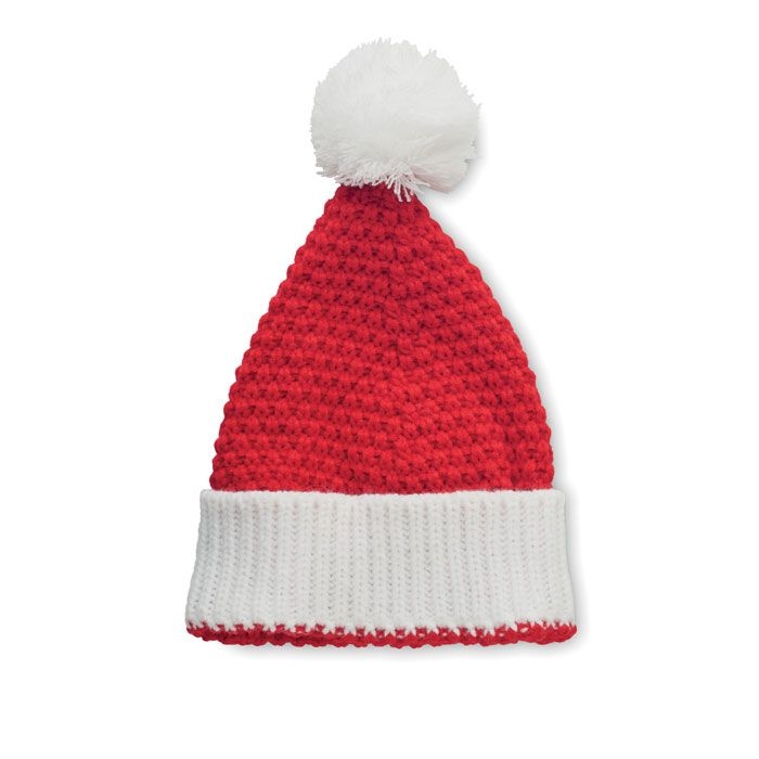 CX1534-05Auriga Weihnachtliche Strickmuetze_ rot