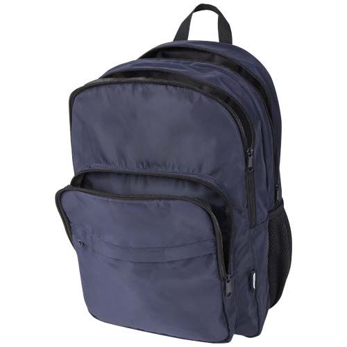 PF130086-3Trend Plus 15_ Laptop-Rucksack aus recyceltem GRS-Material 20 L_ navy
