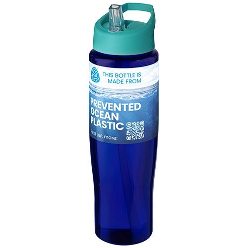 PF210449-4H2O Active® Eco Tempo 700 ml Sportflasche mit Ausgussdeckel_ aquablau_blau