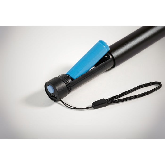 MO2991-03Lumezo Wiederaufladbare Taschenlampe_ schwarz