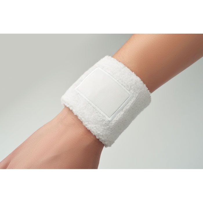 MO2608-06Tekubi Schweissarmband Polycotton_ weiss