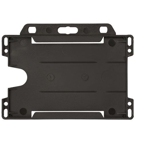 PF210193-3Vega Kartenhalter aus recyceltem Kunststoff_ schwarz