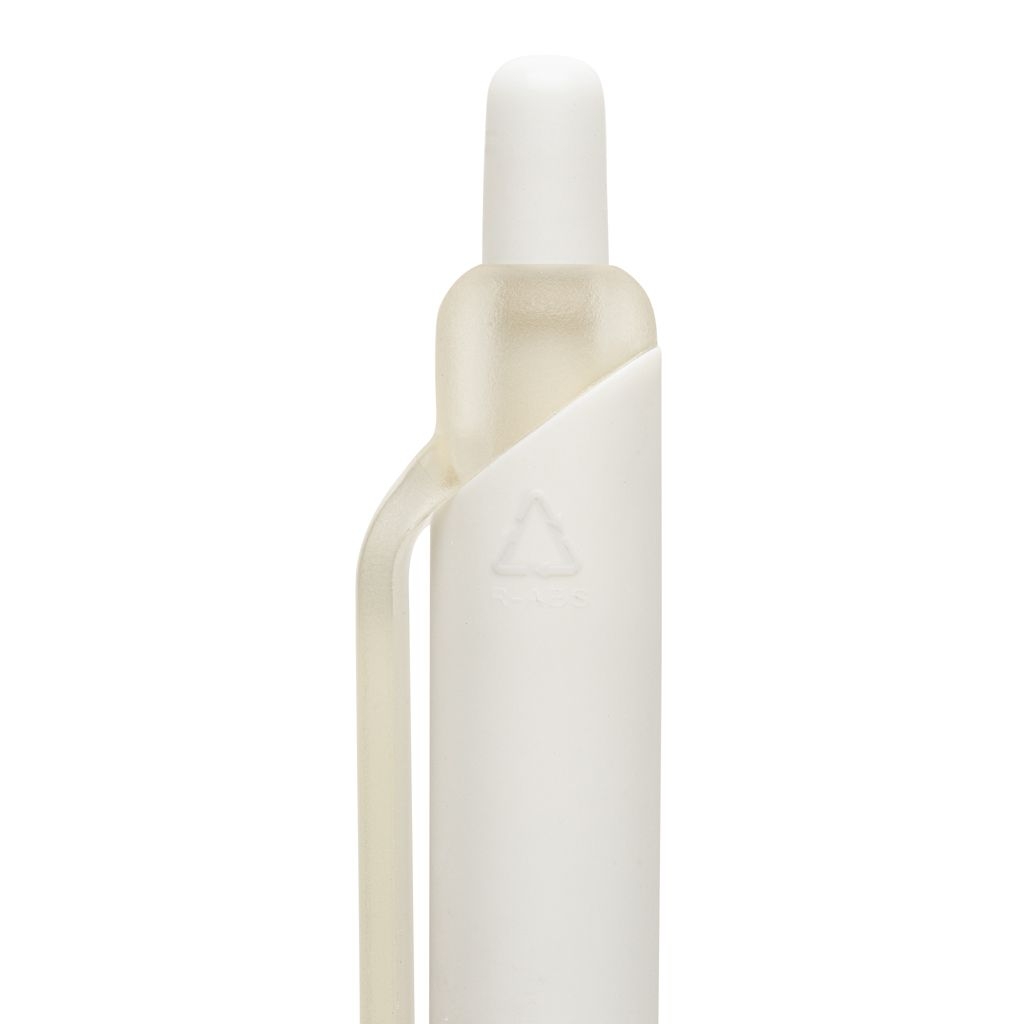 XDP611.34-03Tide Smooth Touch Stift aus GRS zertifiziert recyceltem ABS_ weiss