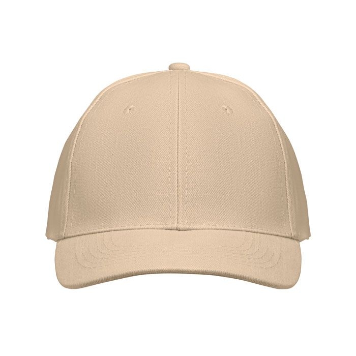 MO1464-13Buffalo Baseball cap 6 panels 260g_m²_ beige
