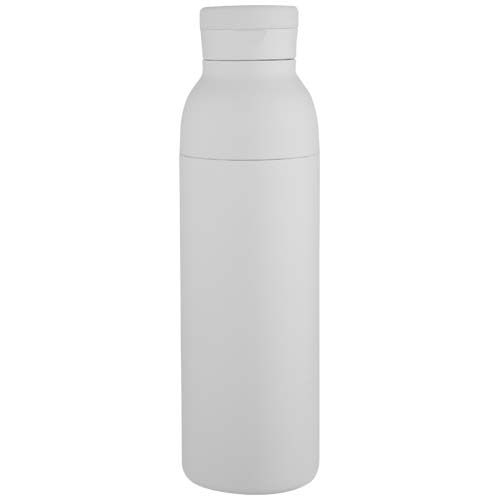 PF100838-1Illuminate 650 ml RCS doppelwandige Isolierflasche aus recyceltem Edelstahl_ weiss