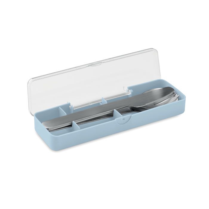 MO2677-66Mesteck Besteck-Set Edelstahl_ babyblau