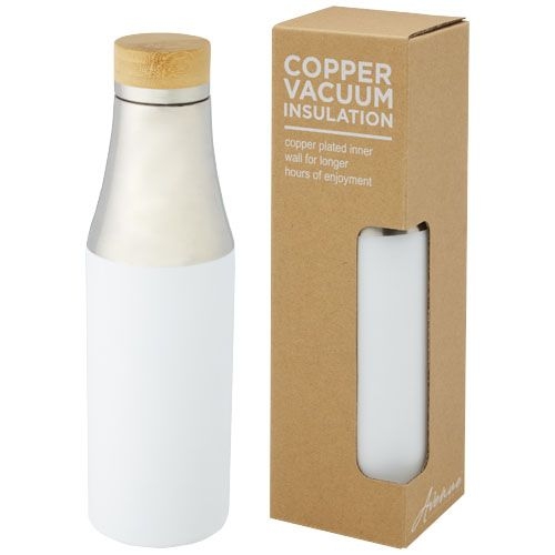 PF100667Hulan 540 ml Kupfer-Vakuum Isolierflasche mit Bambusdeckel