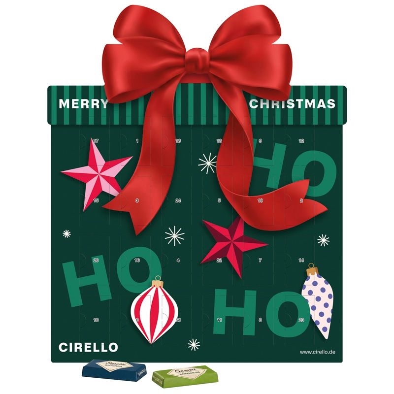 JG20191-1Shape Adventskalender Geschenk Sarotti_ Sarotti Schokotaefelchen_ Motiv-Vorlage