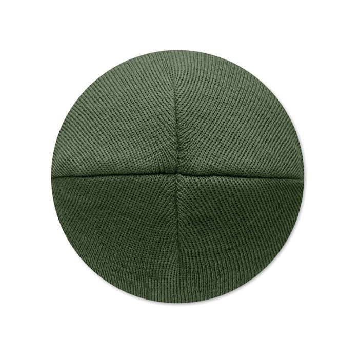 MO2359-60Capnit Beanie RPET-Polyester_ dunkelgruen