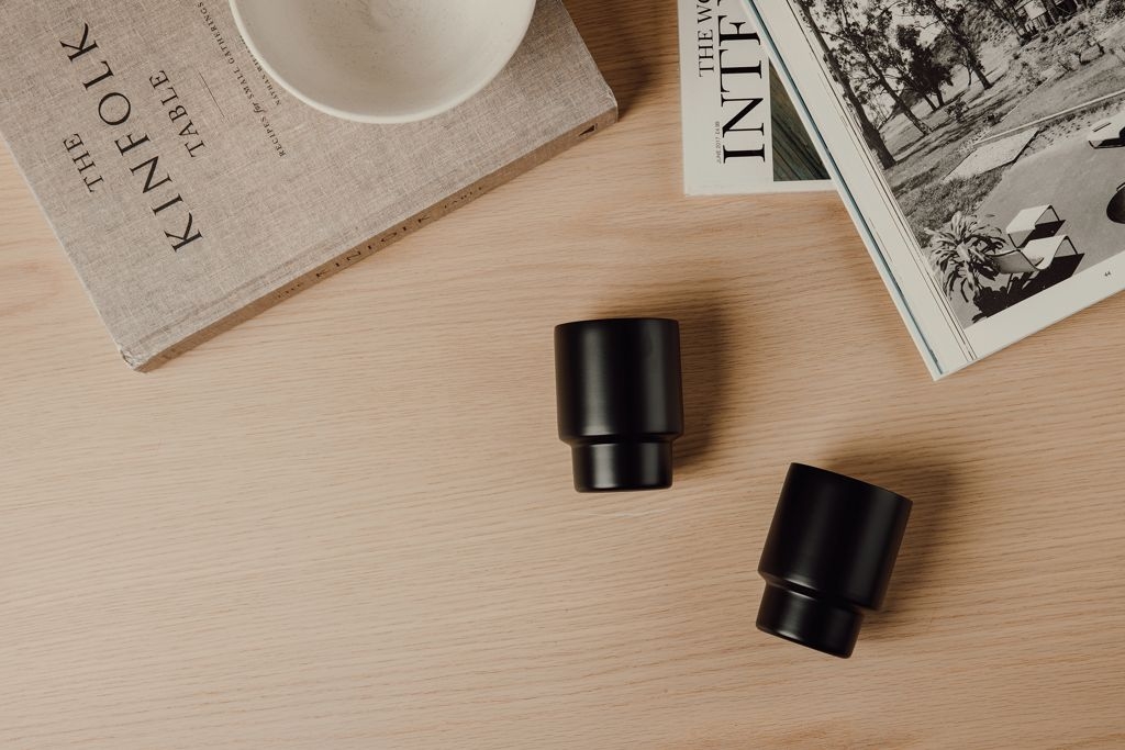 XDV43205-01VINGA Nagano RCS recycelte Edelstahlbecher_ 2er-Set_ schwarz