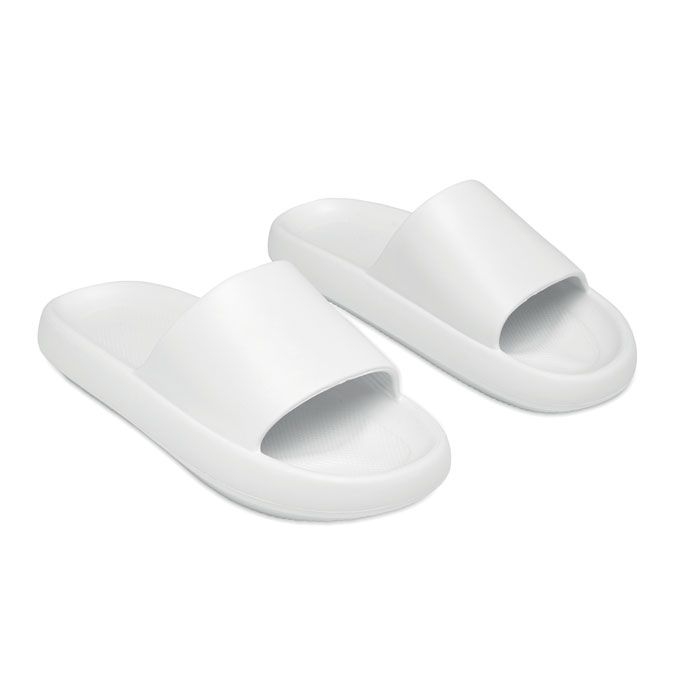 MO2897-06Evaslide Badeschlappen Groesse 40_41_ weiss