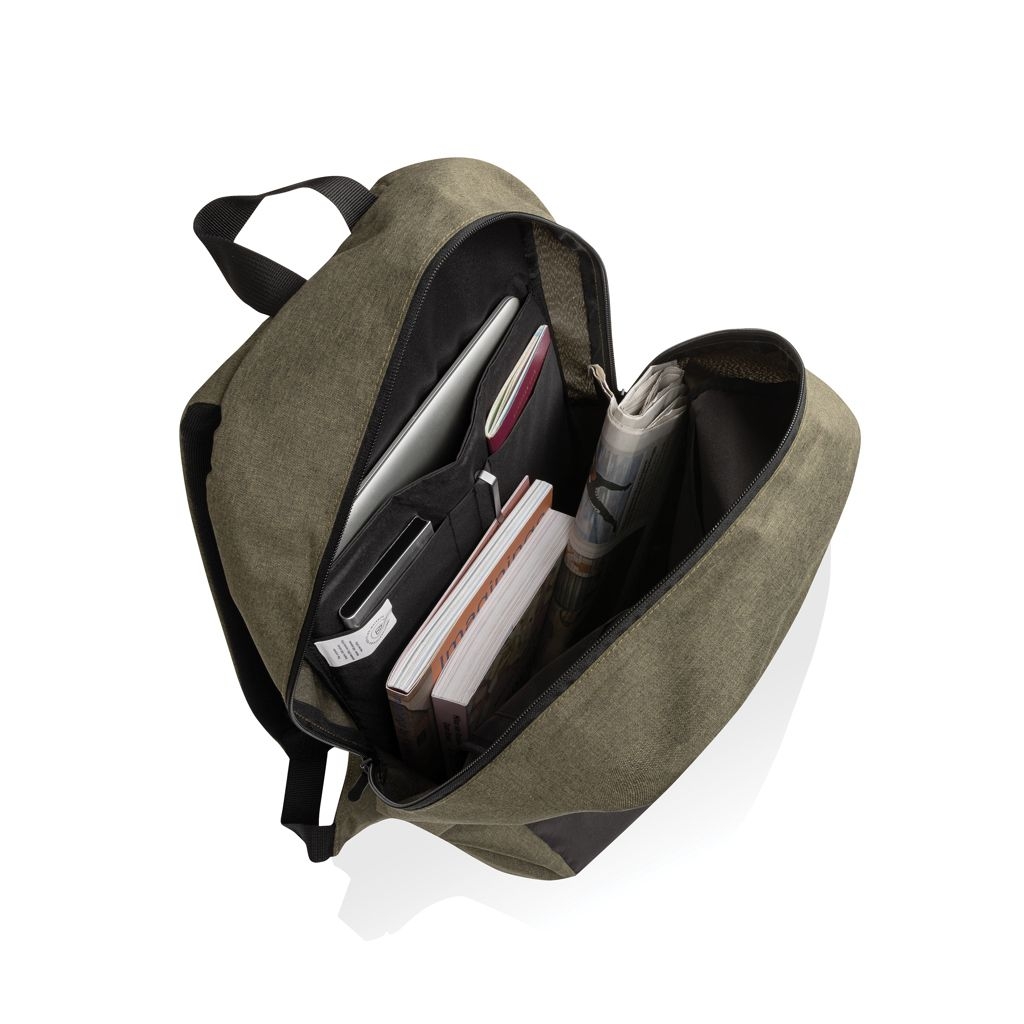 XDP763.25-7Kazu AWARE™ 15_6_ RPET Laptop-Rucksack_ gruen