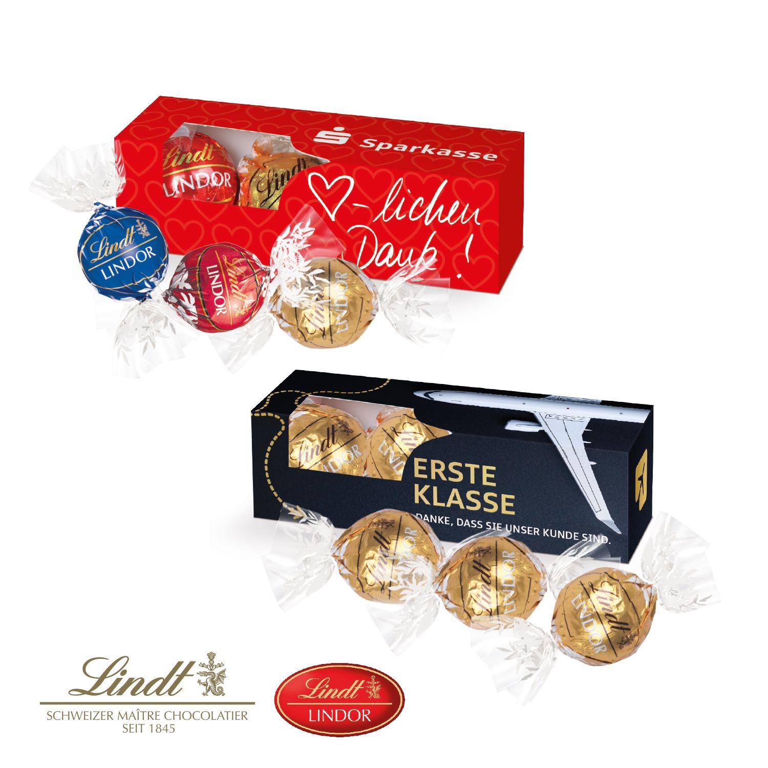 CD91004-02Lindt Lindor Praesent_ 3er_ Milch