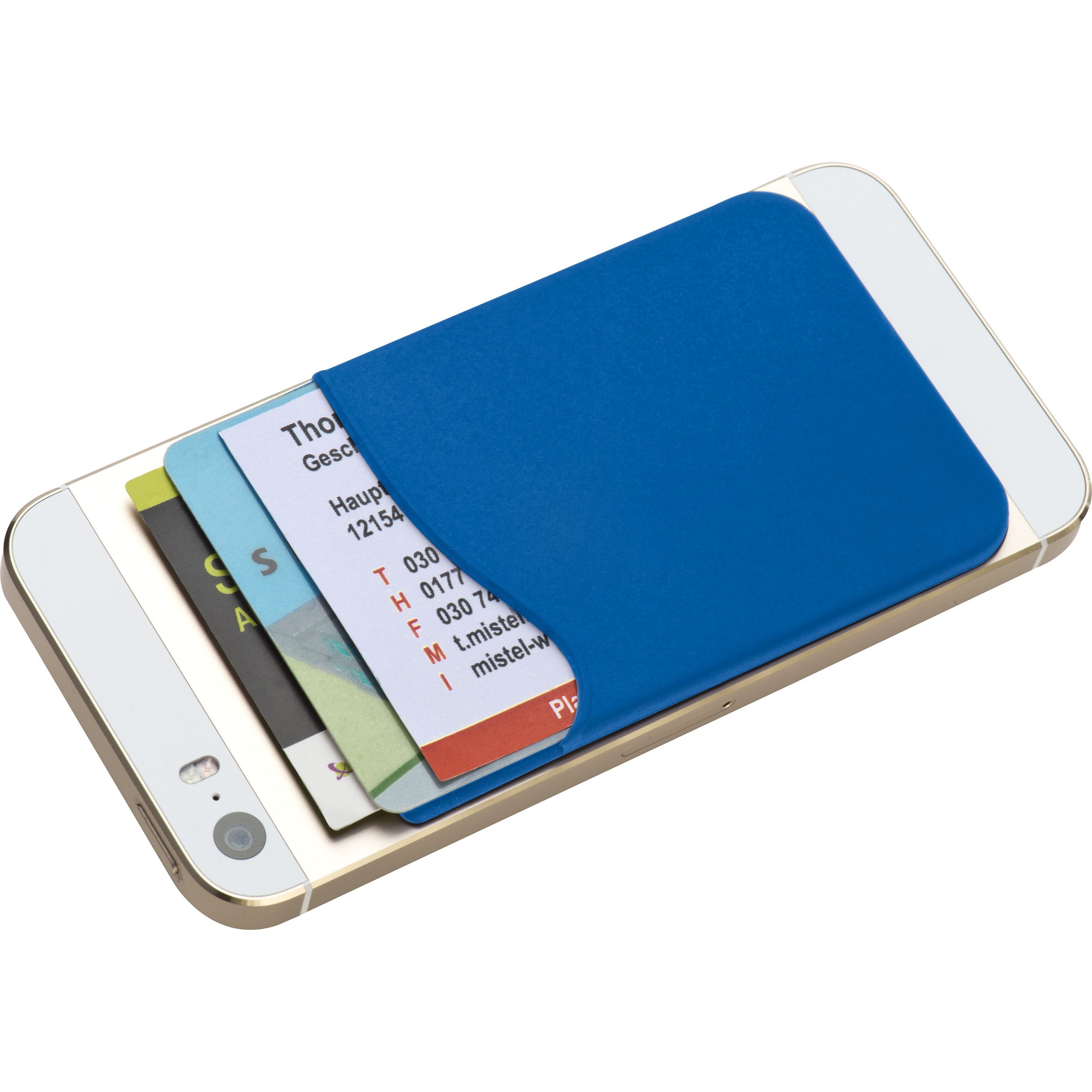 MA22864-04Kartenhalter fuer Smartphones zum Aufkleben WILHELMINE_ blau
