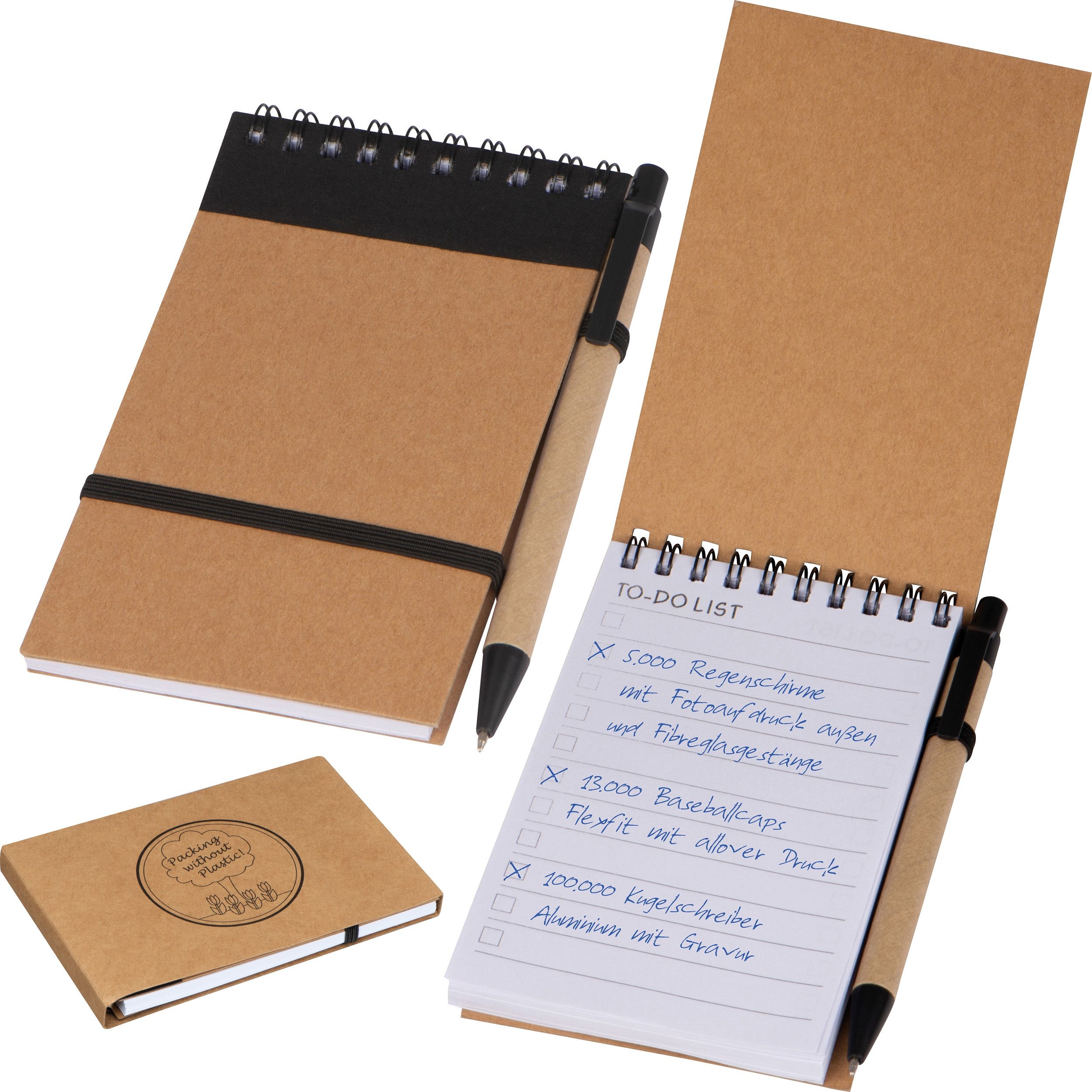 MA20497Ringbuch mit Kugelschreiber und _To do Liste_ EUGENIO