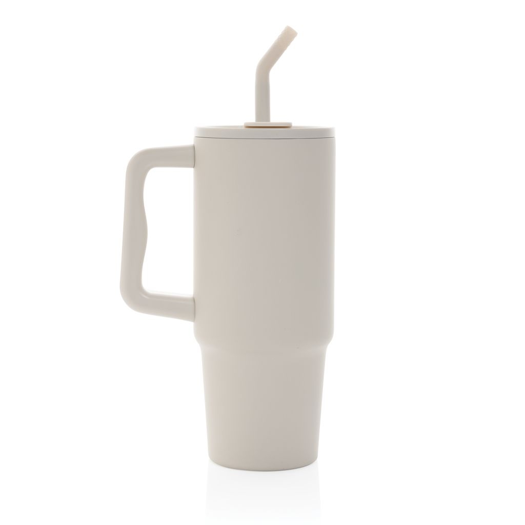 XDP437.30-19Embrace Deluxe Becher aus RCS recyceltem Edelstahl 900ml_ beige