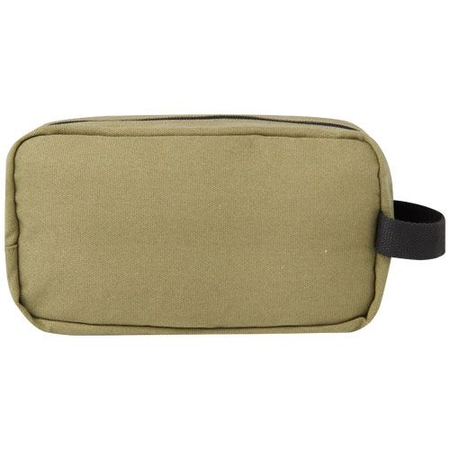 PF130041-2Joey Kosmetiktasche aus GRS recyceltem Canvas 3_5 L_ olive
