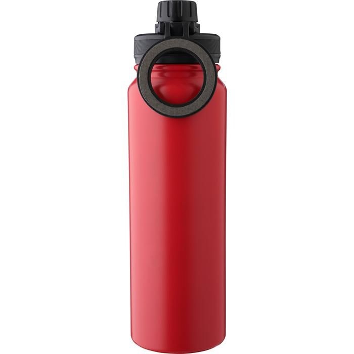 GI1206646-08Doppelwandige Flasche aus Edelstahl _800 ml_ Zinnia_ rot