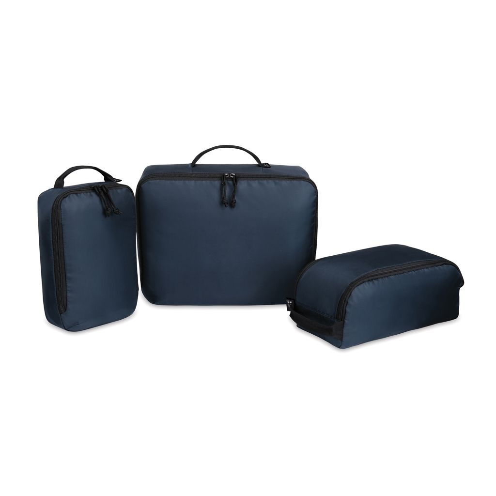 XD101038-410Renew AWARE™ rPET 3-teiliges Packing-Cube-Set_ navy blau