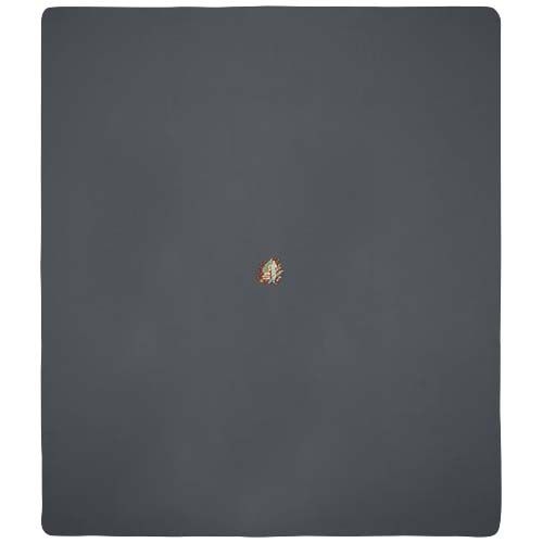 PF113331-4Huggy Fleecedecke mit Huelle 220 × 250 cm_ grau