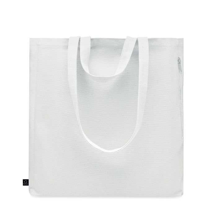 MO2565-06Gave Colour Einkaufstasche Polycotton_ weiss