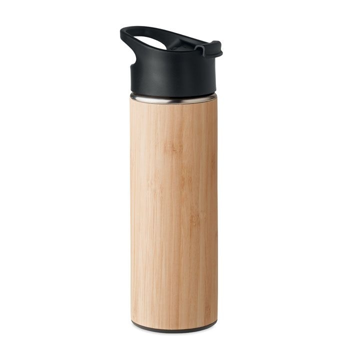 MO6371-40Nanda Isolierflasche 450 ml_ holz