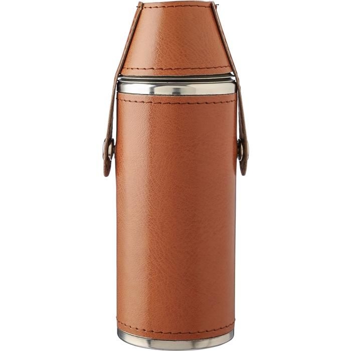 GI1171294-11Recycelte Edelstahlflasche Brock_ brown