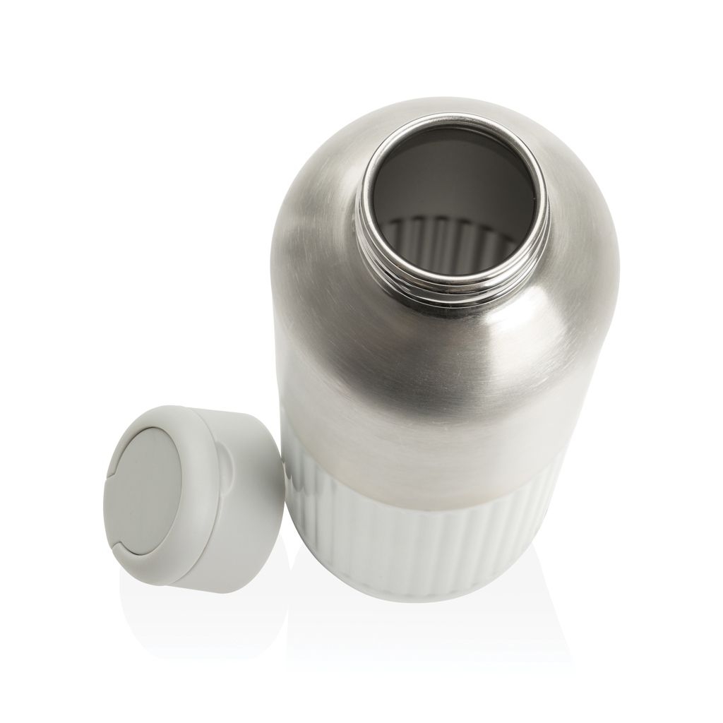 XDP437.51-02Ripple RCS R-Steel auslaufsichere Wasserflasche 750ml_ grau