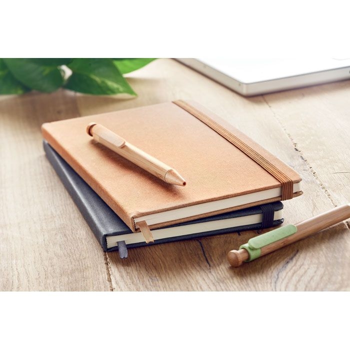 MO6220-01Baobab DIN A5 Notizbuch PU_ braun