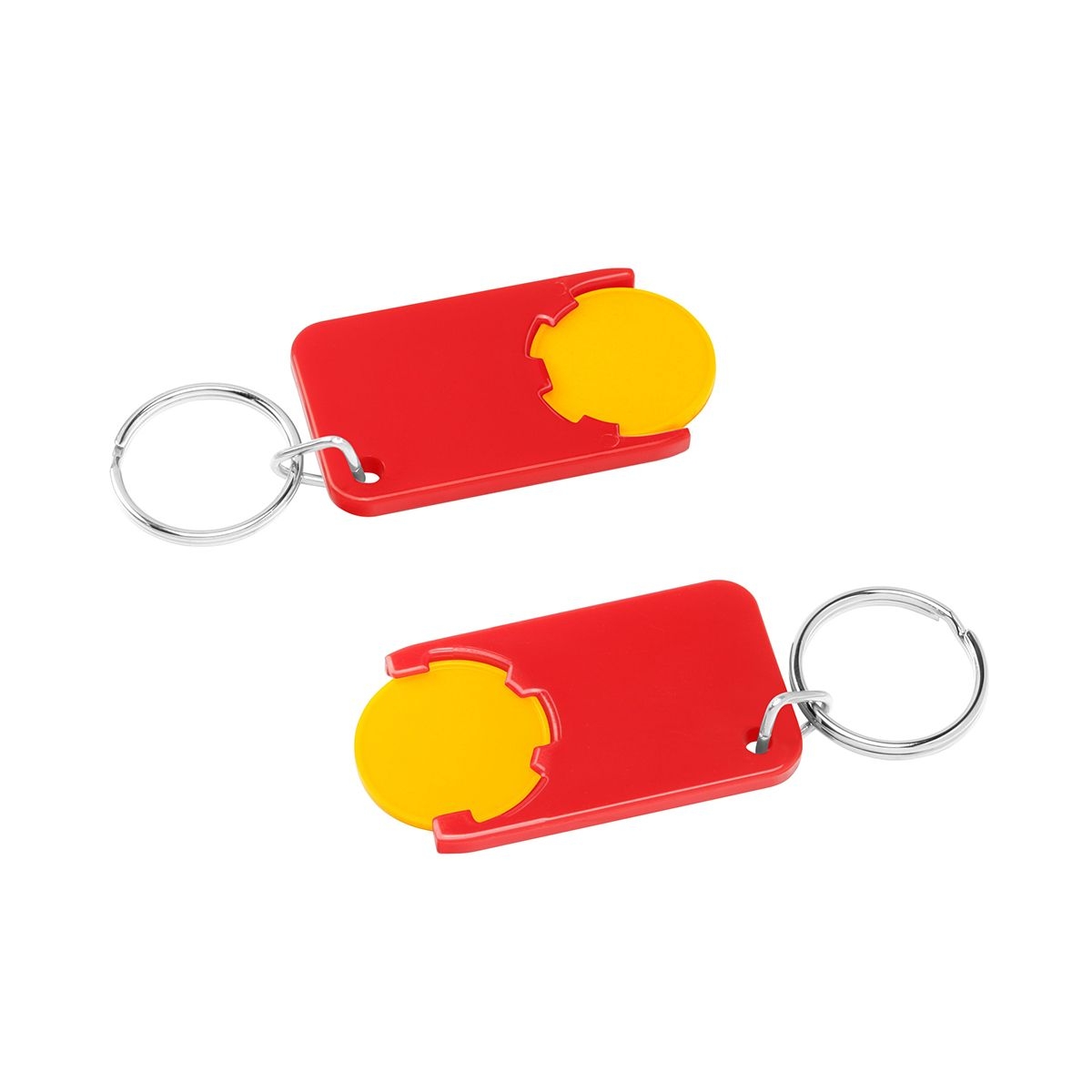 HE7454R-4-1Chiphalter mit 1€-Chip _Beta_ gelb_ rot