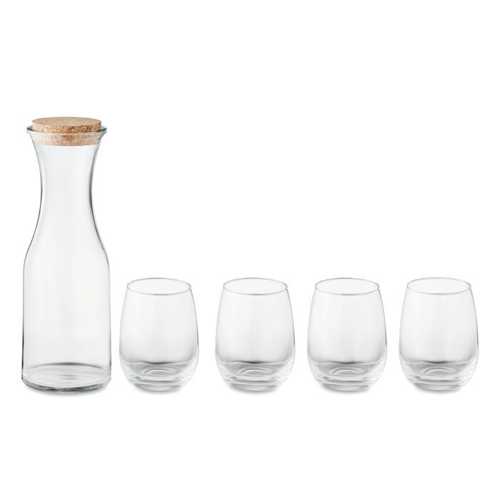 MO6656-22Piccadilly Set aus recyceltem Glas_ transparent