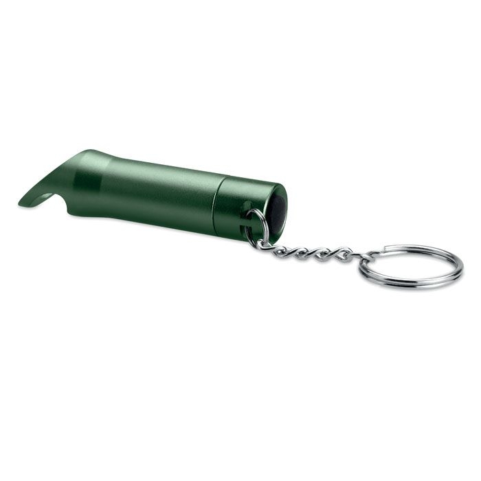 MO8142-60Litop Schluesselring aus Metall_ dunkelgruen