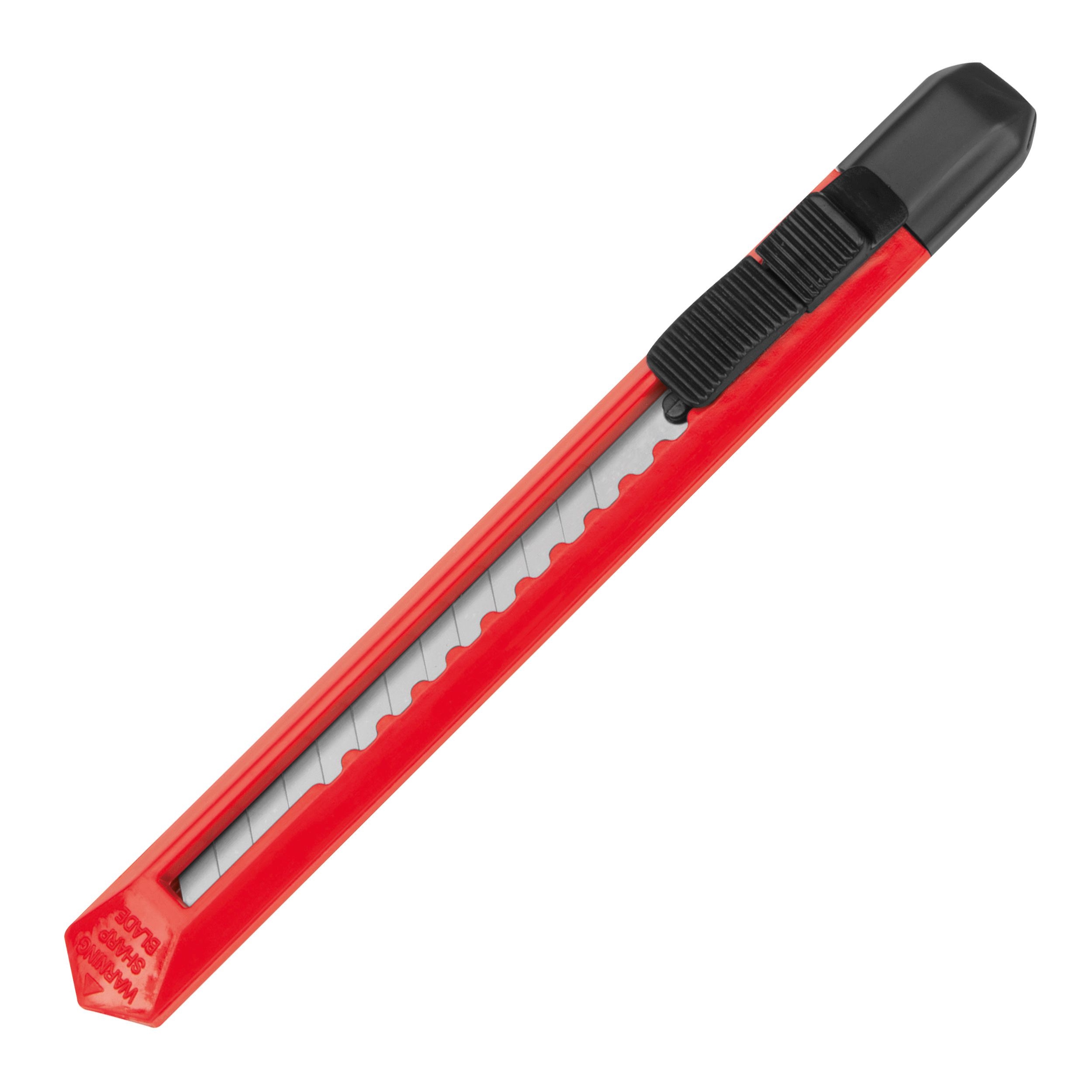 MA89003-05Schlankes Kartonmesser aus Kunststoff URBAN_ rot