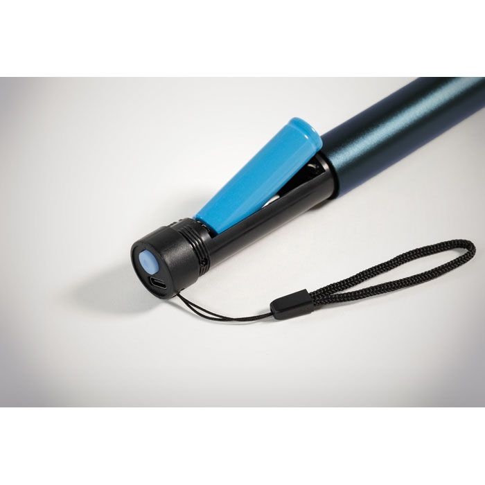 MO2991-85Lumezo Wiederaufladbare Taschenlampe_ marineblau