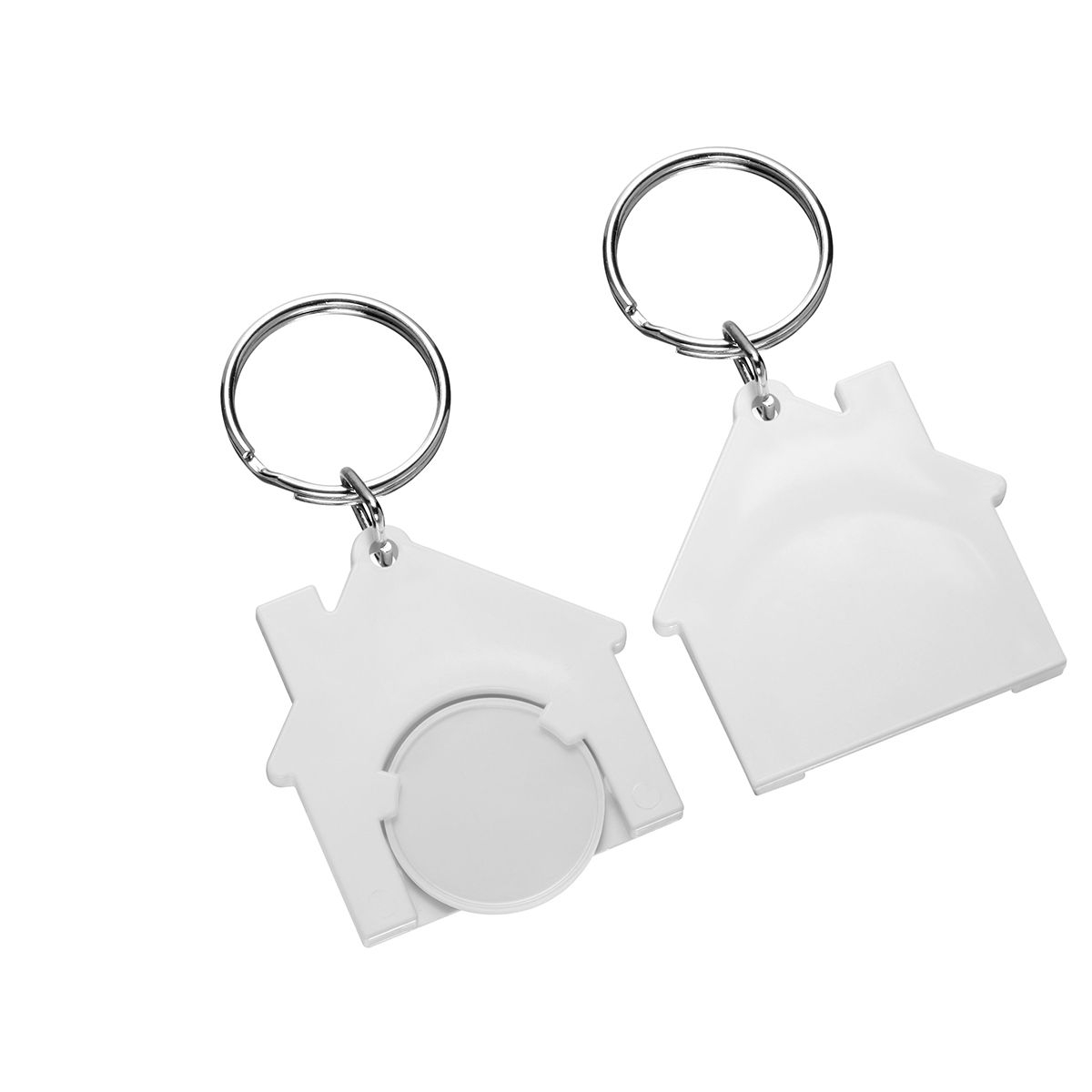 HE7516R-0-0Chiphalter mit 1€-Chip _Haus_ weiss_ weiss