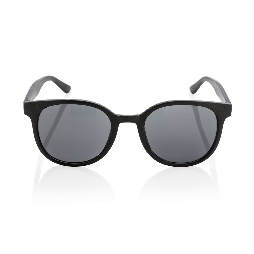 XDP453.91-1Weizenstroh Sonnenbrille_ schwarz