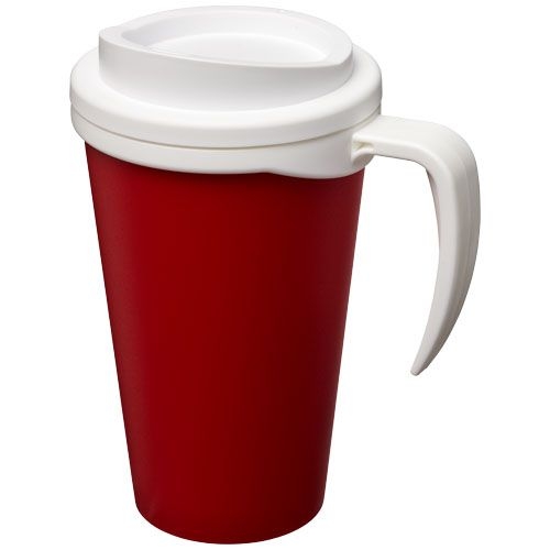 PF210004-9Americano® Grande 350 ml Isolierbecher_ rot_weiss