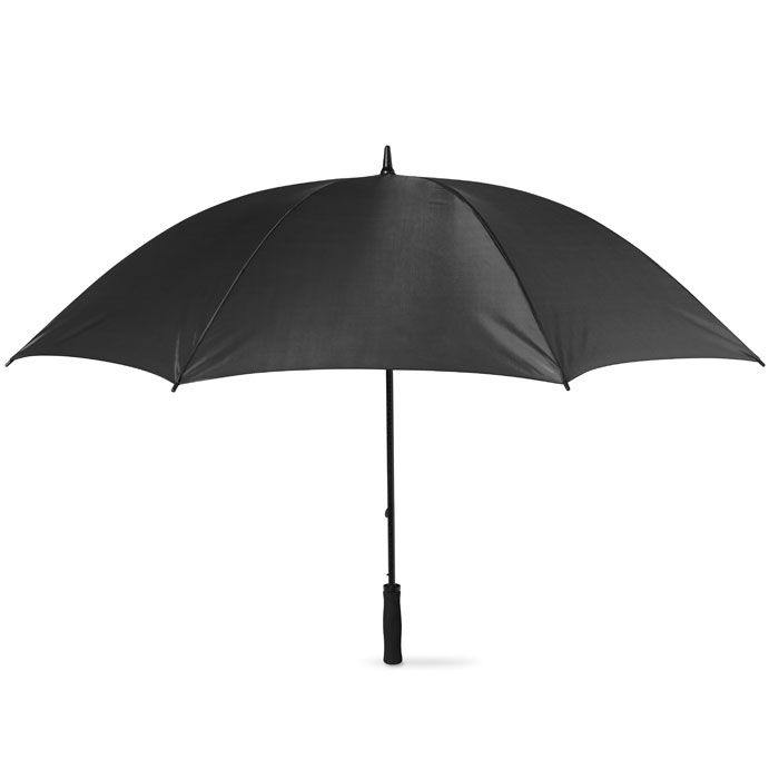 KC5187-03Gruso Regenschirm mit Softgriff_ schwarz