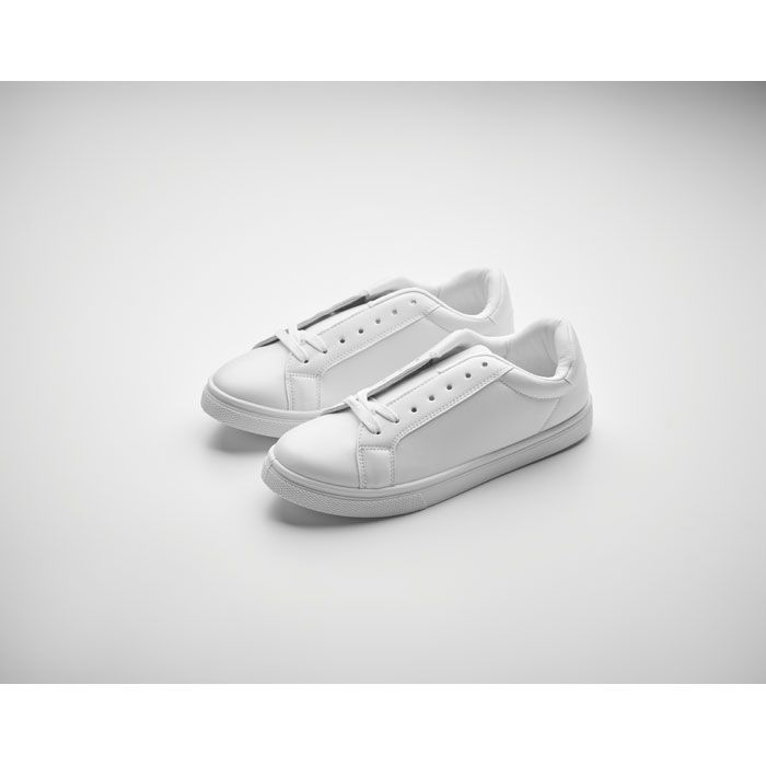 MO2037-06Blancos Sneakers aus PU Gr. 37_ weiss