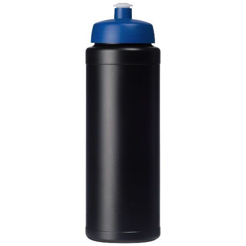 PF210689-14Baseline® Plus grip 750 ml Sportflasche mit Sportdeckel_ schwarz_blau