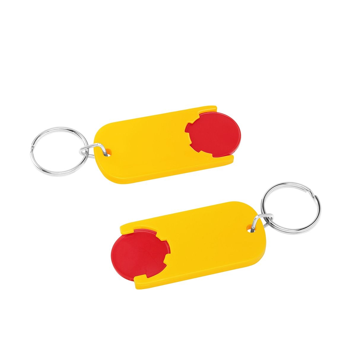 HE7439R-1-4Chiphalter mit 1€-Chip _Alpha_ rot_ gelb