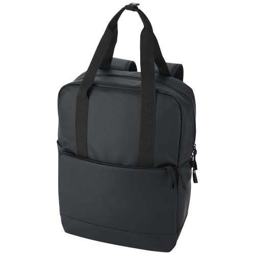 PF130119-1Resi Plus GRS recycelte Rucksackkuehltasche 18L_ schwarz