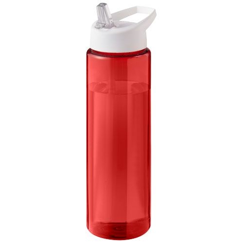 PF210486-10H2O Active® Eco Vibe 850 ml Sportflasche mit Ausgussdeckel _ rot_weiss
