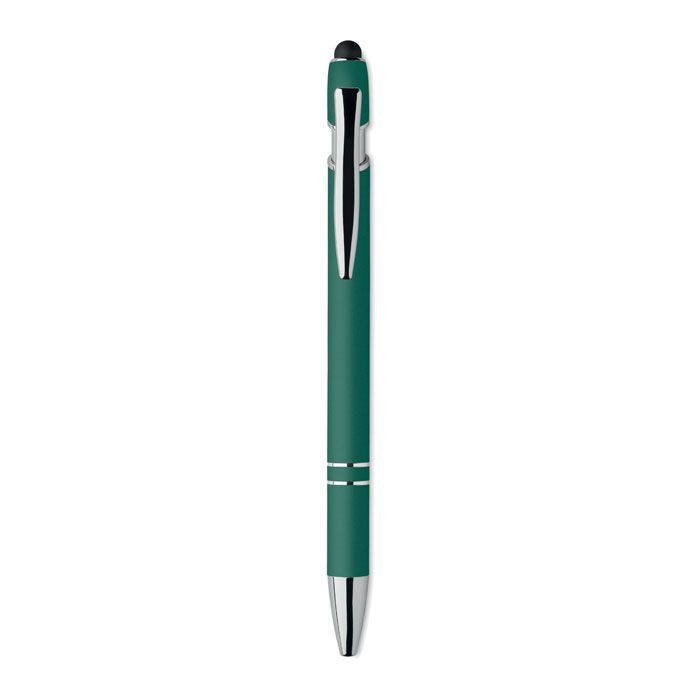 MO2798-09Siparo Druckkugelschreiber mit Stylus_ gruen