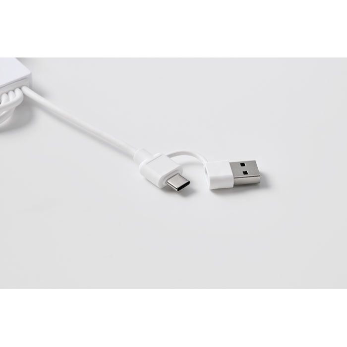 MO2722-06Icab 2in1 Ladekabel Typ-C_ weiss
