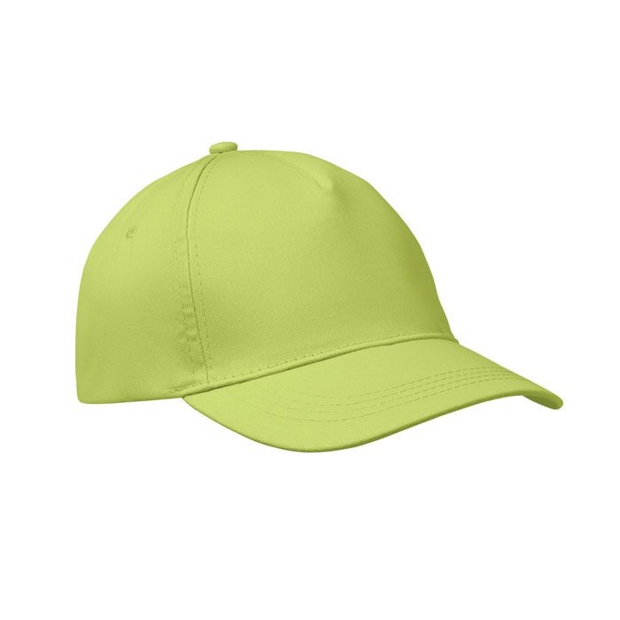 MO1447-48Buzz 5-Panel-Baseball-Cap_ limette